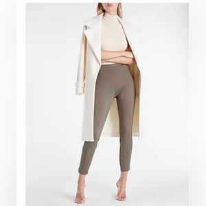 Express HIGH WAISTED LUXE COMFORT KNIT COLUMNIST ANKLE PANT